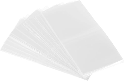 Miniatura 46 de PATIKIL Bandas retráctiles perforadas de 6.102 x 1.575 in, paquete de 400 bandas termocontraíbles de PVC para tapas de diámetro de 3.74 a 3.82