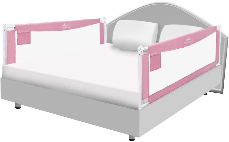 Rieles de protección de malla con soportes de seguridad dobles para cunas de alta gama