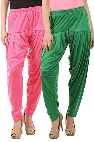 Image of Buy That Trendz Patiala Salwar for Women Viscose Patiala Pant Combo