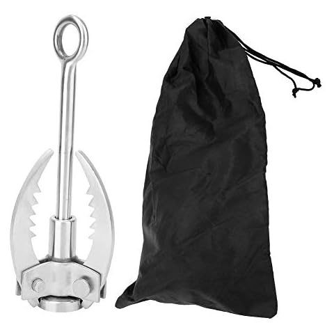 Alomejor Greifhaken-Kletterklauen Outdoor-Kletterhaken mit 3 Klappklauen zum Greifen Cover