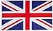 MM Grossbritannien - Union Jack Flagge/Fahne, 150 x 90 cm, wetterfest, mehrfarbig, 16208