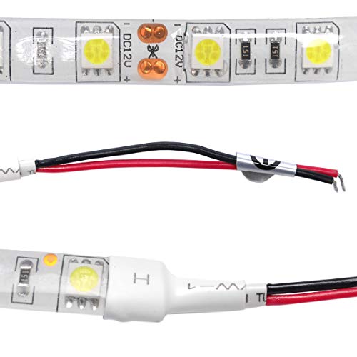 5 Piezas Tira LED Blanca 10 cm Impermeable 12V miniatura 5