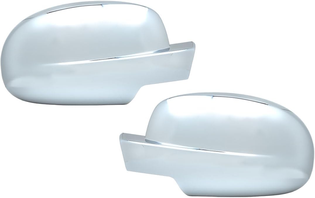 Chrome Mirror Cover (Full Cover) for 2007-2013 Chevy Chevrolet Avalanche/Silverado/Tahoe/Suburban GMC Yukon/Yukon XL
