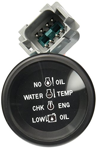Sierra International 65205P Amega for Johnson/Evinrude Scratch Resistant Domed Systems Check Gauge, 2"