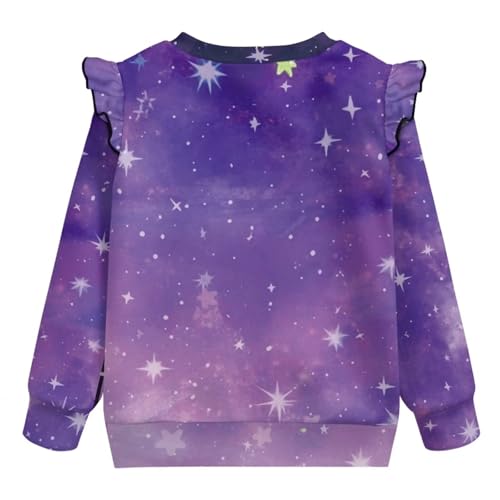 Girls Sweatshirts Long Sleeve Pullover Crewneck Tops Shirts2