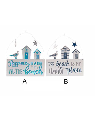 Hogar y Mas Funny decoration of wall and blue and gray Beach - A