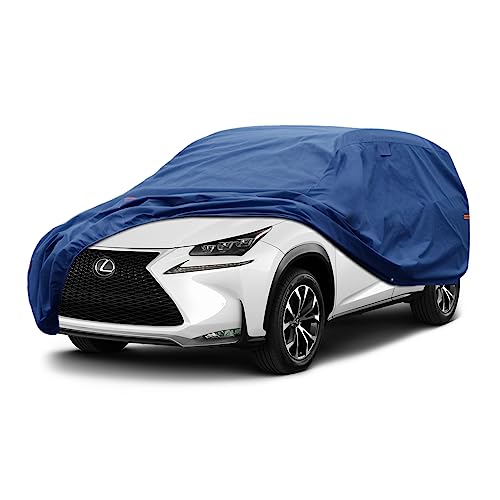 Image of Kaugung Heavy Duty SUV Cover Custom Fit for Lexus NX 300 NX300 NX200 (2014-2025),Waterproof SUV Car Cover with Anti-Theft Lock,Sun, Rain, Dust & Snow Protection.(USA Warehouse,Within 3-7 Days)