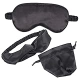 Masque de sommeil avec - taille unique adaptée à la plupart des gens, design délicat et élégant, à partager avec des amis, masque de sommeil