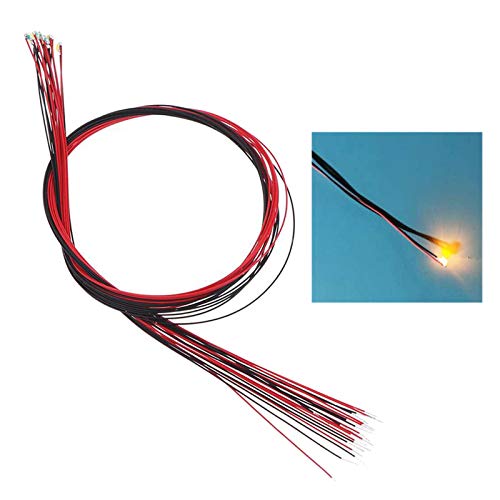 T TOOYFUL - 20 pezzi pre-cablato 0805 SMD LED