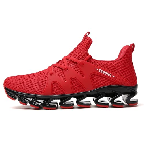 Image of SKDOIUL Running Shoes for Men Mesh Breathable Trail Runners Fashion Sneakers