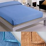 Sibiles - Manta para Cama Hotel Acrílica 400Gr Ibiza Color Azul Talla Cama 90