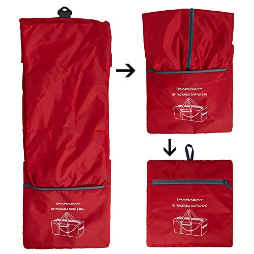 Foldable Duffel Bag 30 inch 75L Large Lightweight Luggage for Travel