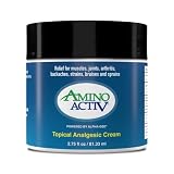 Amino Activ Topical Cream, Penetrating Pain Relief for Muscles and Joints, Featuring Histamine DHCl