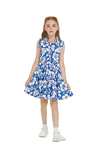 Image of Hawaii Hangover Family Matching Clothes, Classic Vintage Hibiscus Blue | Family matching Hawaiian outfits, Classic Vintage Hibiscus Blue, 100% cotton, machine washable, tropical floral print, luaus