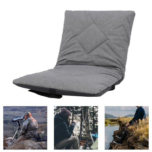 HEEPDD Cojín de Asiento de Viaje Cojín de Asiento de Avión Portátil para Comodidad de Asiento – Cojín Plegable para Asientos de Avión, Gradas de Camping, Vuelos, Desplazamientos,