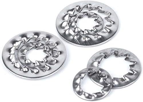 Arandelas de arandela plana grande, Arandela de seguridad de dientes internos/externos(M6 External Tooth)
