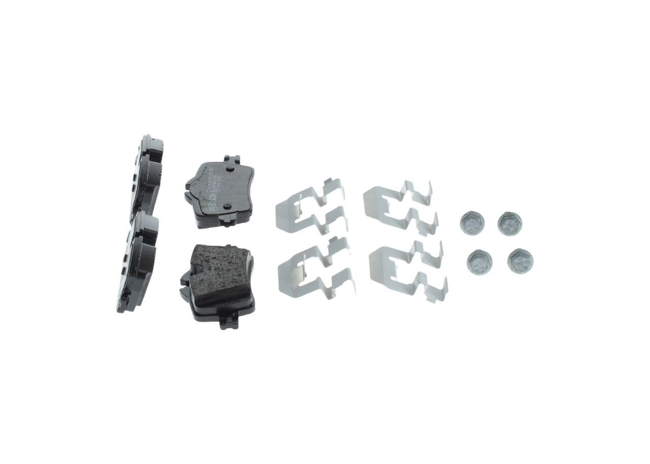 Bosch BP2844 Pastillas de freno - Eje trasero - certificación ECE-R90 - 1 juego de 4 pastillas