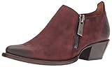 Frye Women's Sacha Moto Shootie Ankle Bootie, Burnt Red, 5.5 M US
