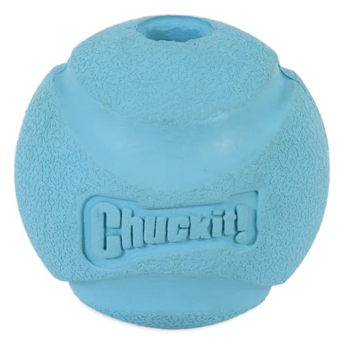 Chuckit! High-Bounce Rubber Fetch Ball, Medium (2.5 Inch), Pack of 1, Assorted Colors, For Medium Breeds