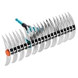 Gardena Rastrello aeratore combisystem: Rastrello per eliminare Muschio ed Erba infeltrita, Anche per la Raccolta di residui e Pietre (3392-20)