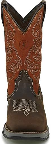 Tony Lama Men's Junction Waterproof Work Boot Steel Toe Brown 10 EE US | Image 2