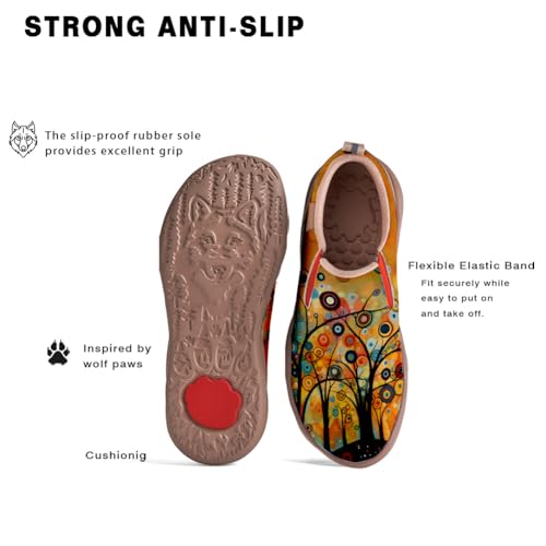 Kid's Slip-on Loafers Boys Girls Casual Shoes Lightweight Comfort Fashion Art Painted Travel Sneakers4