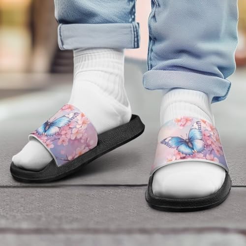 JoyLamoria Animals Print Sandals House Slides Kids Unisex Cloud Slippers Cushioned Non-Slip Shower Beach Pool Open Toe Comfy3