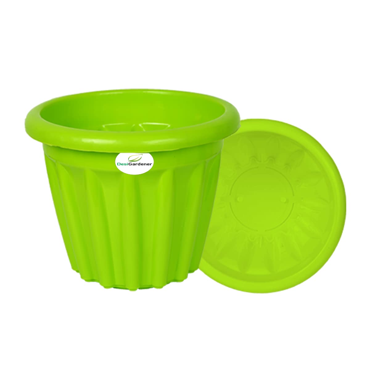 Colorful Flower Pots - Set of 4, FREE SHIPPING -4