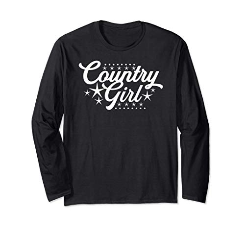 Country Style Girls Maglia a Manica