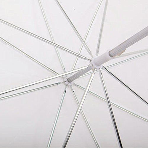 Image of Photography Umbrella, 33in Soft Diffuser Translucent Photo Umbrella Flash Umbrella with 0.3in Shaft Diameter Studio Lighting Equipment for Photo and Video Studio