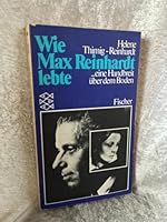 Wie Max Reinhardt lebte 3436021822 Book Cover