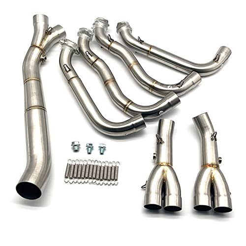 Échappement BMW S1000RR en acier inoxydable ligne complète 60mm
