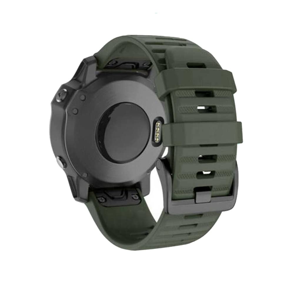 Bracelet Fenix 6X Pro Solar de qualité supérieure en silicone durable - 8