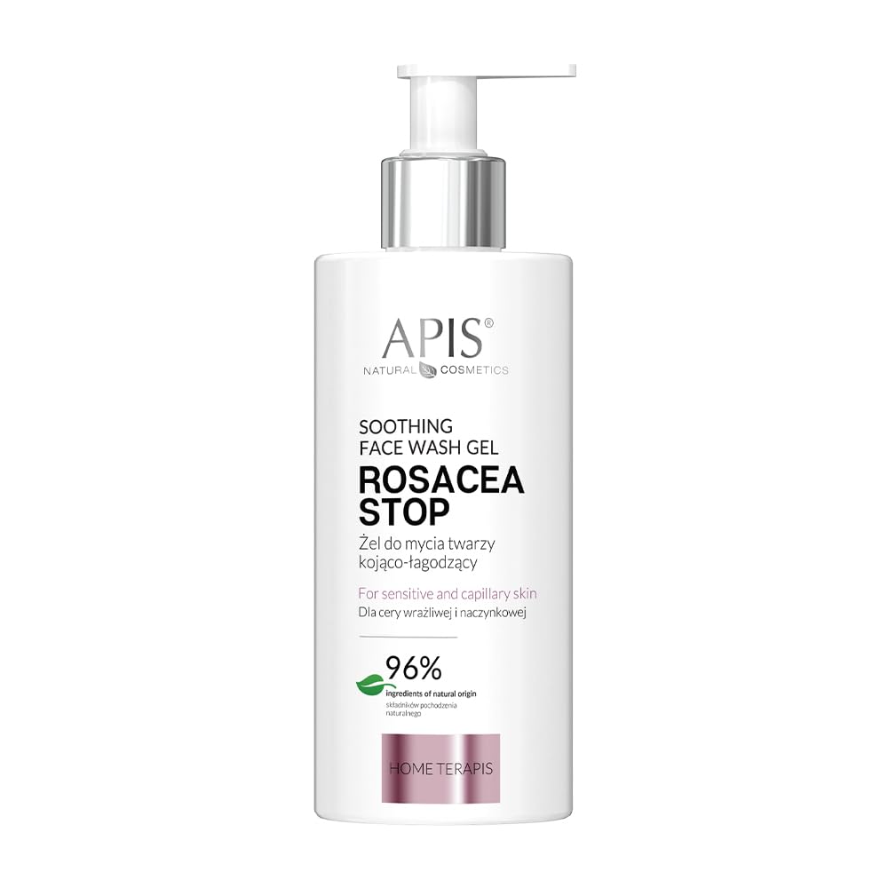 Apis Rosacea-Stop Soothing & Calming Facial Cleansing Gel, White