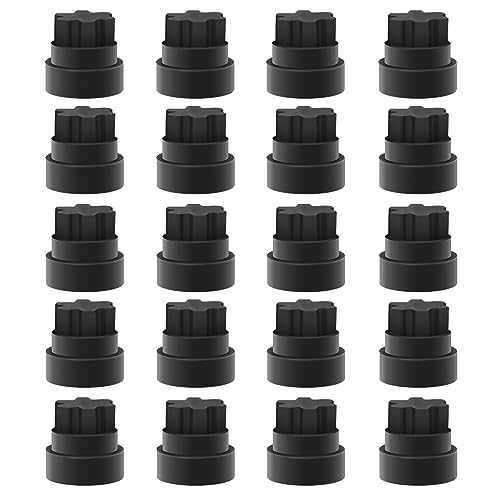 Rubber Grate Feet Part - Replacement for Thermador Bosch Range/Gas Cooktop-Compatible with Part Number 00618112, 00637940, 1999626, 617174, 618112, AH3478553, EA3478553, PS3478553-20 Pack -  Adabuing