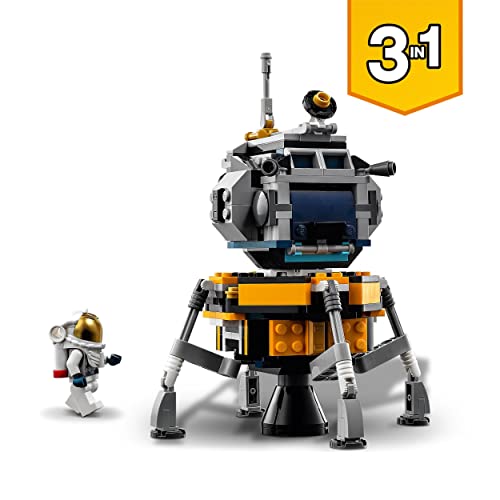 LEGO 31117 3-in-1 Spaceshuttle-Abenteuer Weltraum Spielzeug für Kinder ab 8 Jahren mit Astronauten-Figur – Ansicht 5