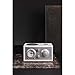 Tivoli Audio Model Three Bluetooth Clock Radio with USB (White/Silver)