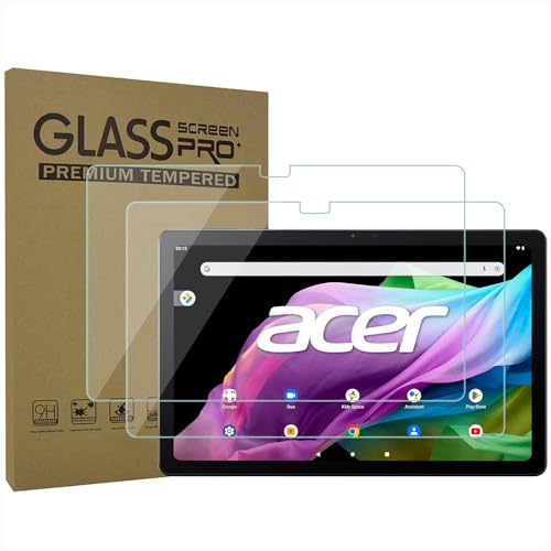 AKNICI [Lot de 2 Protection Écran pour ACER Iconia P10 Tablette 10.4 Pouces, Film de Protection en Verre Trempé pour ACER Iconia P10-11-K25X/Acer Iconia...