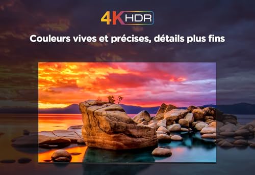 TCL 43PF650 43 Pouces 4K Ultra HD HDR TV Smart LED Fire TV Dolby Vision Dolby Atmos DTS HDR 10 Alexa intégré Airplay2 Miracast - vue 3