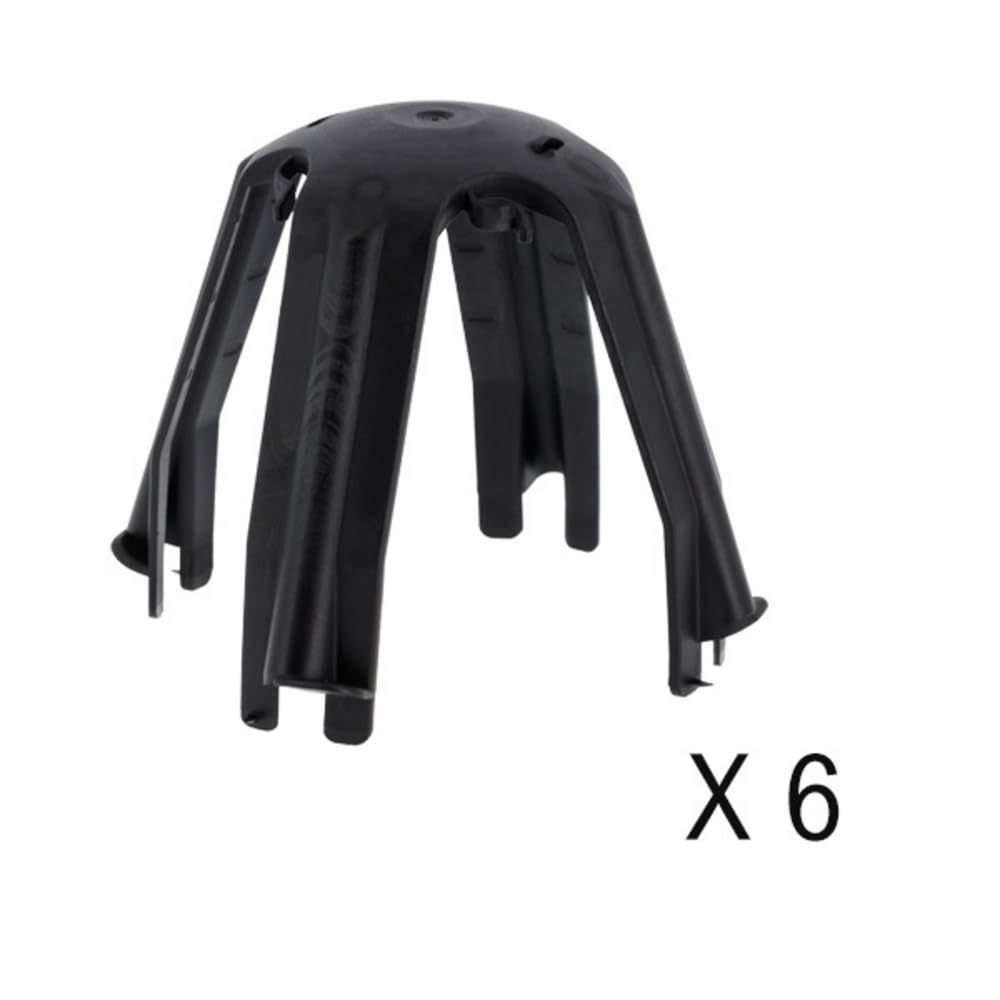 HellermannTyton - Lot De 6 Capots De Protection Pour Spot Encastrés