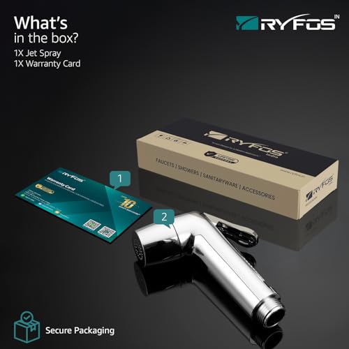 Image of India's 1st Lifetime Support Brand, R1015HF, ABS, Health Faucet