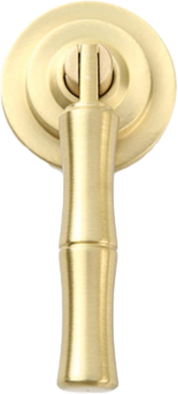 Tnbccxn 30*70*10Mm Cabinet Handles, Cabinet Handles,Door Knobs Brass Water Drop Pendant Handle Full Copper Handle(30 * 70 * 10Mm)