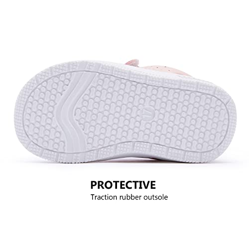 Image of BMCiTYBM Baby Toddler Walking Shoes Infant Boy Girl First Walker Sneakers | Tennis Barefoot Shoes Breathable Lightweight Non-Slip Comfortable Stylih Casual Outdoor Indoor