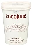 Cocojune Organic Unsweetened Vanilla Multiserve, White, 1 Pound (Pack of 1)
