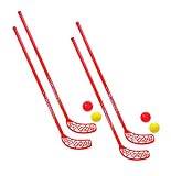 Schildkröt Fun-Hockey Set, 2 Hockey Schläger, 2 Bälle Ø70mm (2 Fun-Hockey Sets)