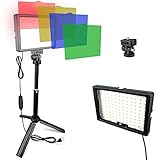 Acuvar Ultra Bright 120 LED Video & Photo Dimmable Light Panel USB 2600K-5600K with Adjustable...
