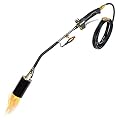 Ivation 340,000 BTU Propane Torch, Built-in Ignitor, Extra Long 12’ Hose, Adjustable Flame Control, Outdoor Torch For Snow Melting, Roofing, Roads & More