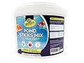 HERONS - Pond Sticks Mix Ultralight - Floating Sticks for Koi, Carp and Coldwater Fish - Immune System Boost - With Spirulina and Paprika - Complete Feed for Pond Fish - 2.5L Bucket