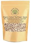 Raw Farm - Organic Raw Sunflower Kernels 1kg – Shelled Sunflower Seeds, 100% Natural, Non-GMO, High Protein & Fibre, Raw & Unsalted – Ideal for Snacking, Baking, Salads