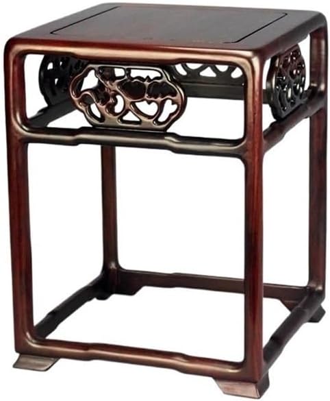 Vase Stand Indoor Living Room Openwork Carving Bonsai Stand, Acid Branch Wood Plant Display Base